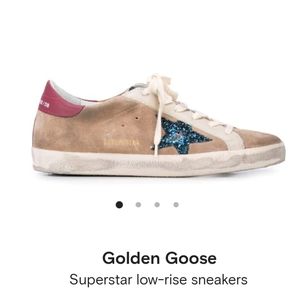 Golden goose superstar beige suede sz 37